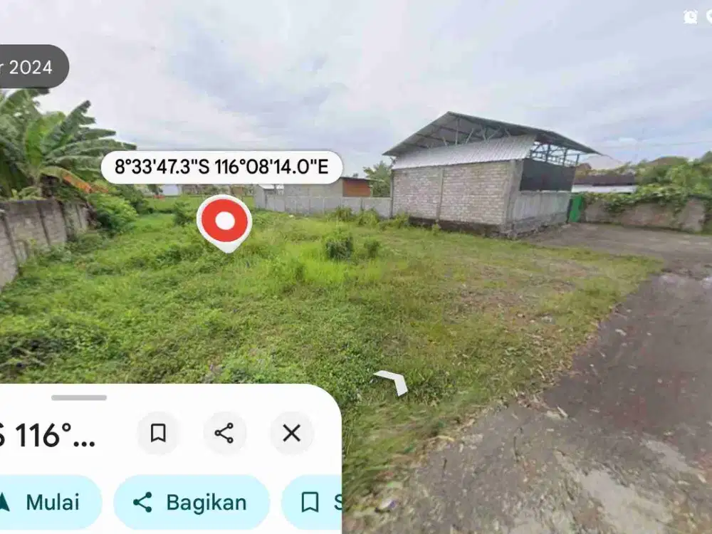 tanah lingsar dasan griye pinggir kota mataram