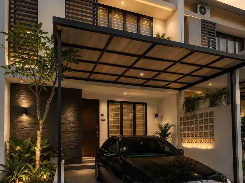 Rumah Secondary Dalam Cluster di Amara Botanica Bintaro Tangsel