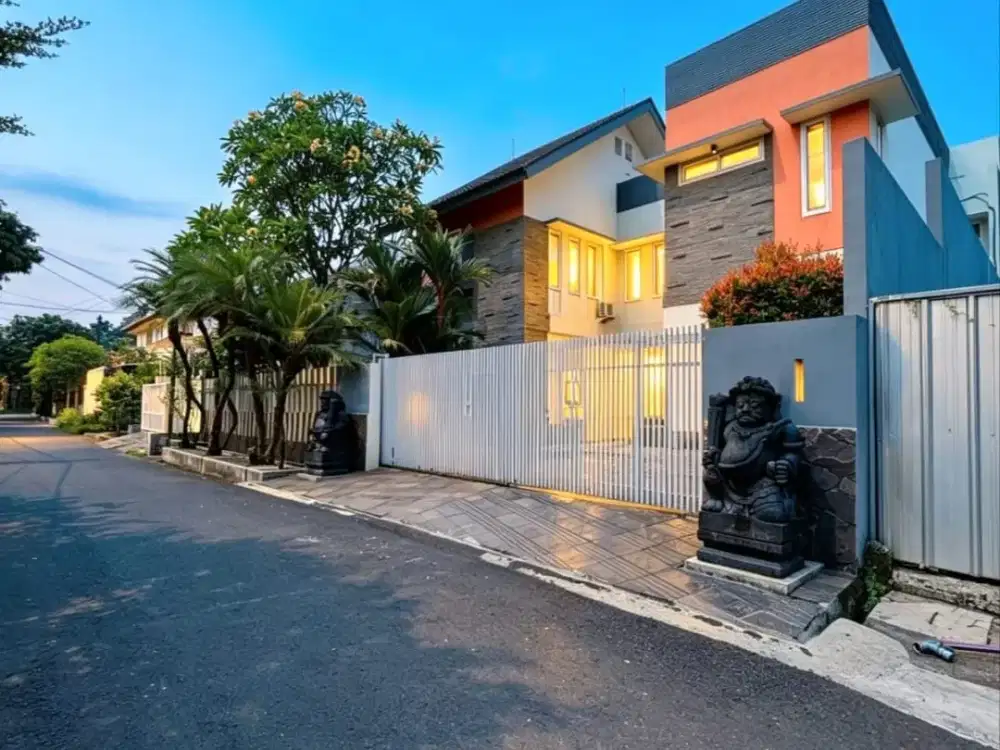 ZN135 Rumah Luas 401 m2 Murah di Kavling Marinir Pondok Kelapa Jakarta Timur