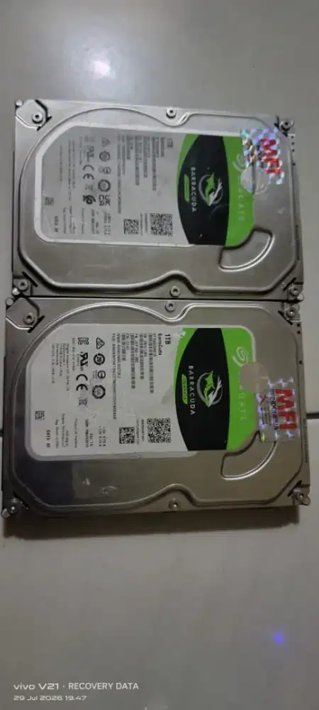 HDD PC/cpu 3,5 1tb seagate mfi 100/100