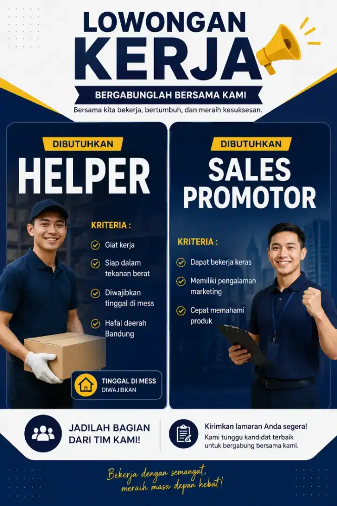 Di butuhkan sesuai foto secepatnya