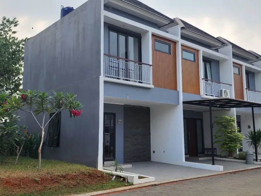 Rumah Baru Hook 3 Kamar Tidur Siap Huni di Reni Jaya Pamulang, Dekat Plaza. Bisa KPR