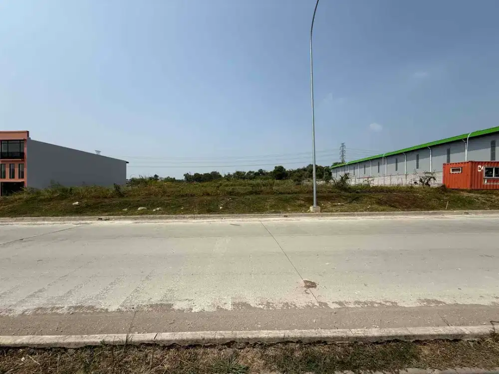 Dijual Kavling Industri Siap Bangun di Karawang