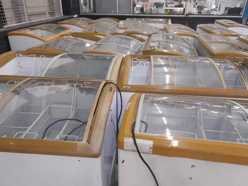 Jual freezer sleding kaca redy