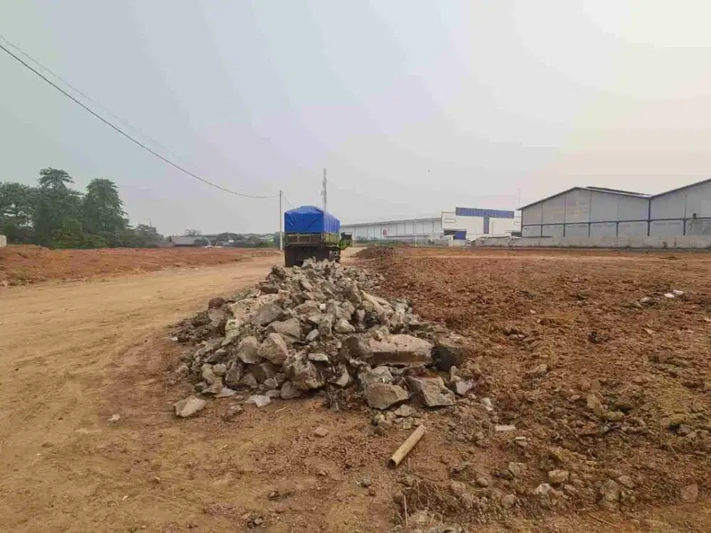 dijual tanah industri siap bgn