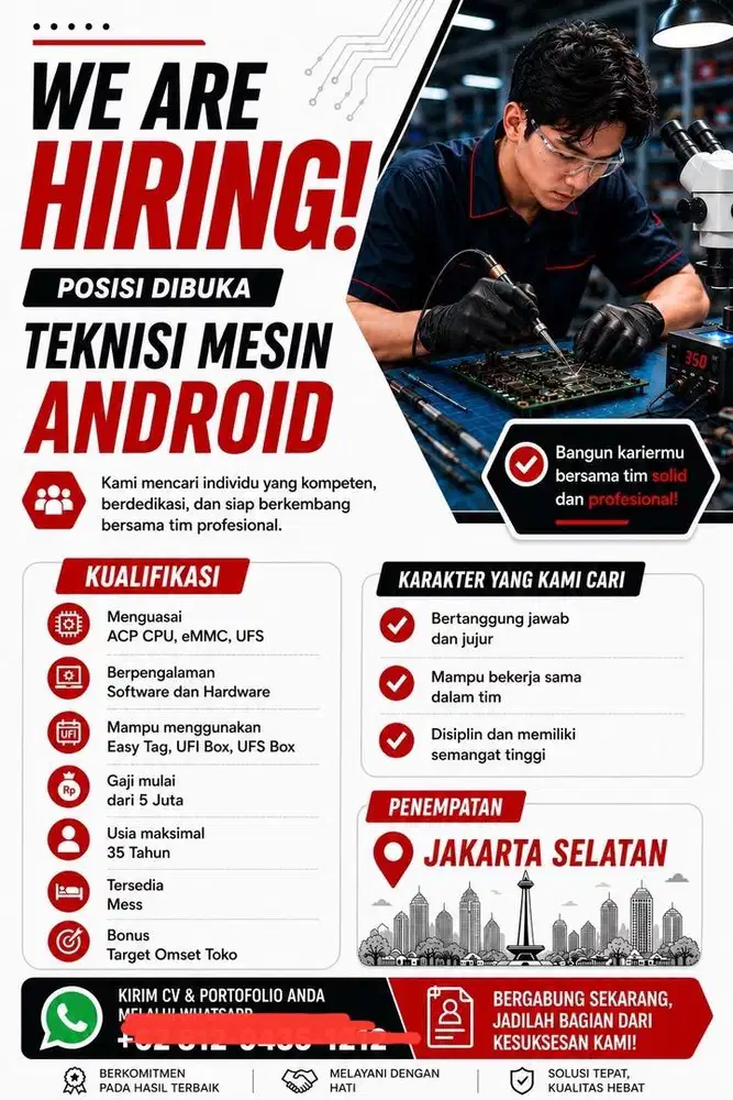 Loker Teknisi Android
