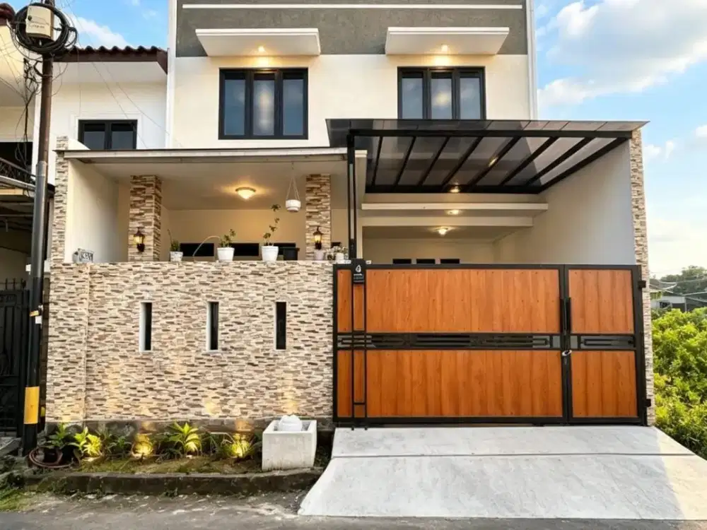 ZN134 Rumah Modern Siap Huni Pondok Bambu Jakarta Timur