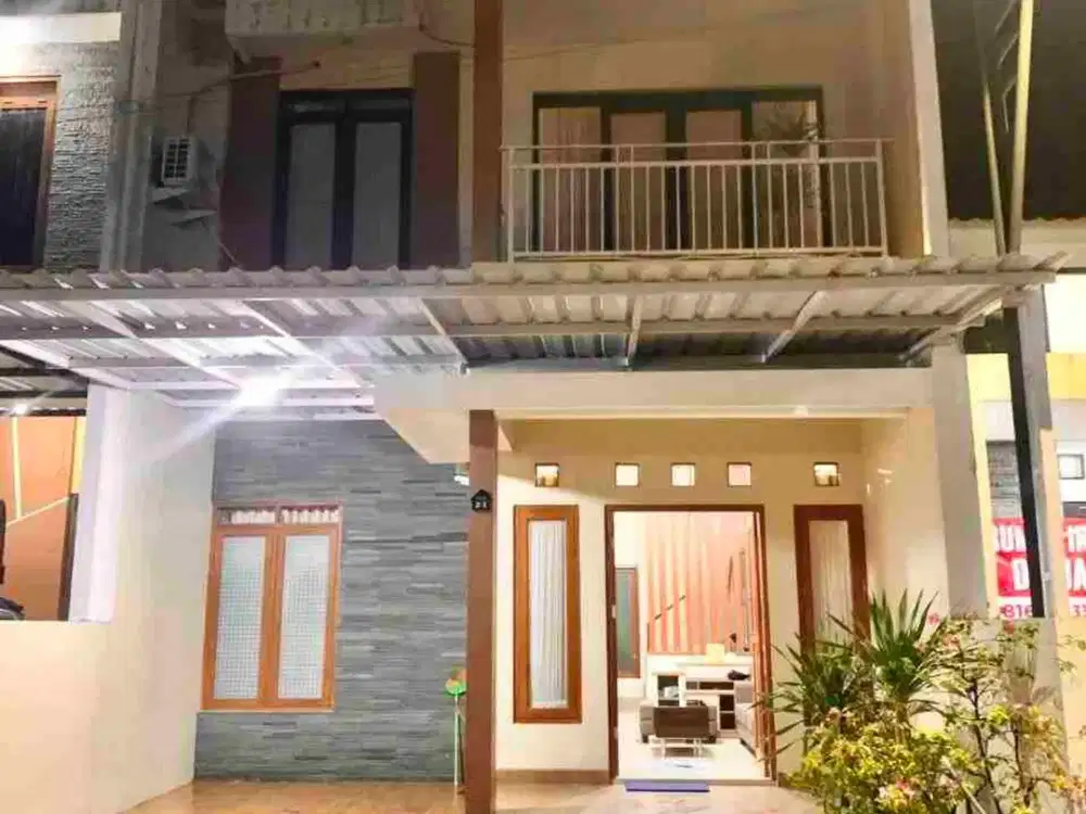 Rumah Cluster One Gate dekat ke UNS security 24h