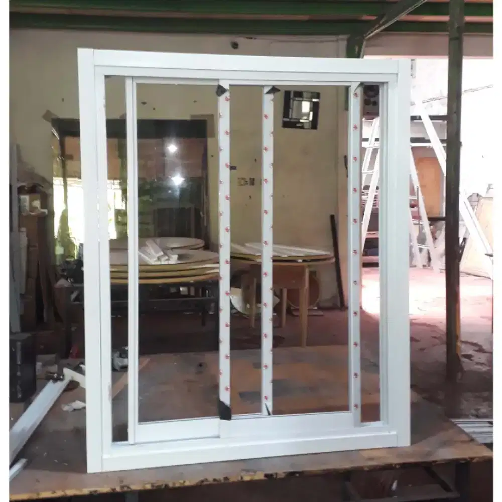 Alumunium pintu dan kaca