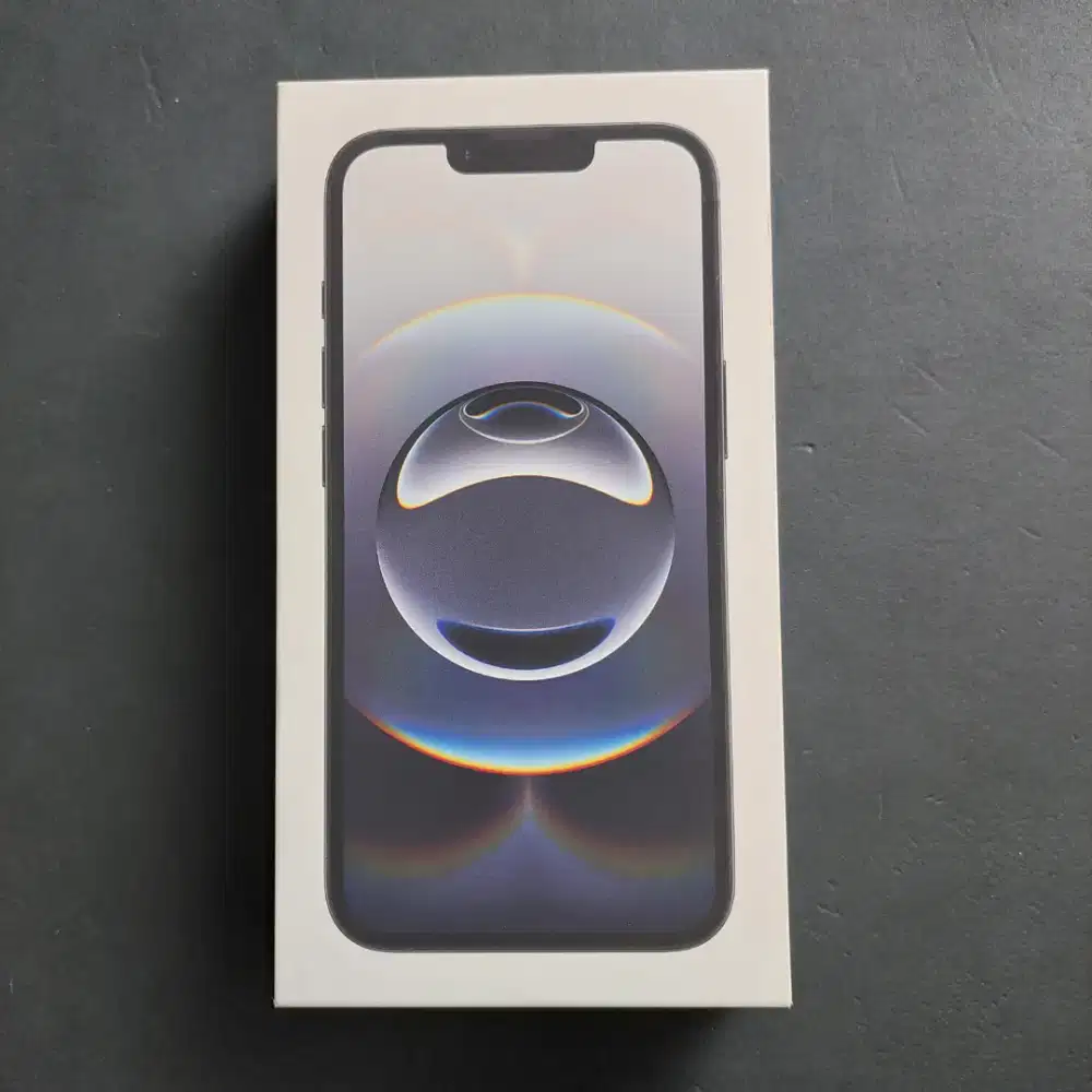 IPHONE 16E BLACK 128GB GARANSI RESMI IBOX