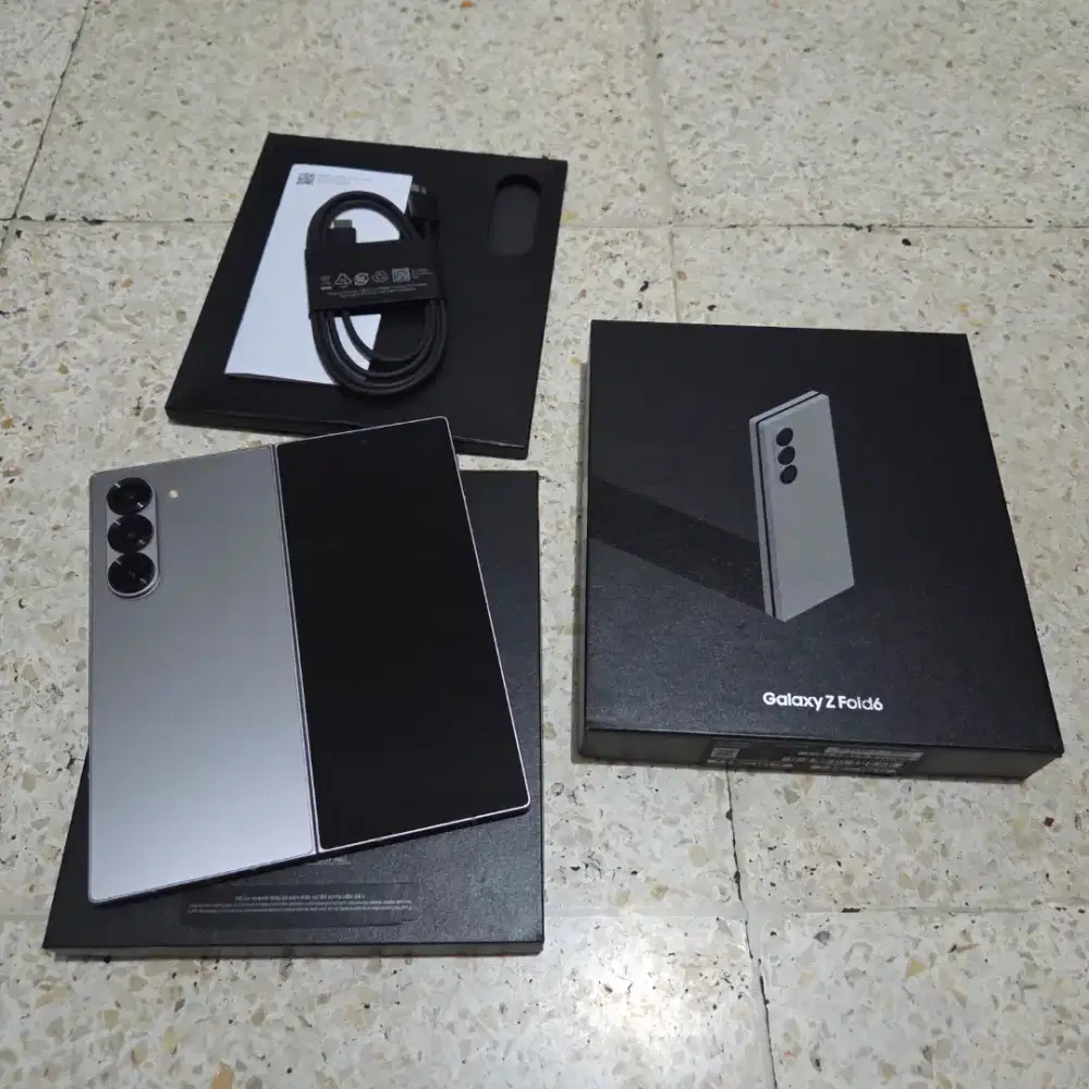 Samsung Z Fold 6 Resmi Sein 12/256 Gb Likenew Fullset Original