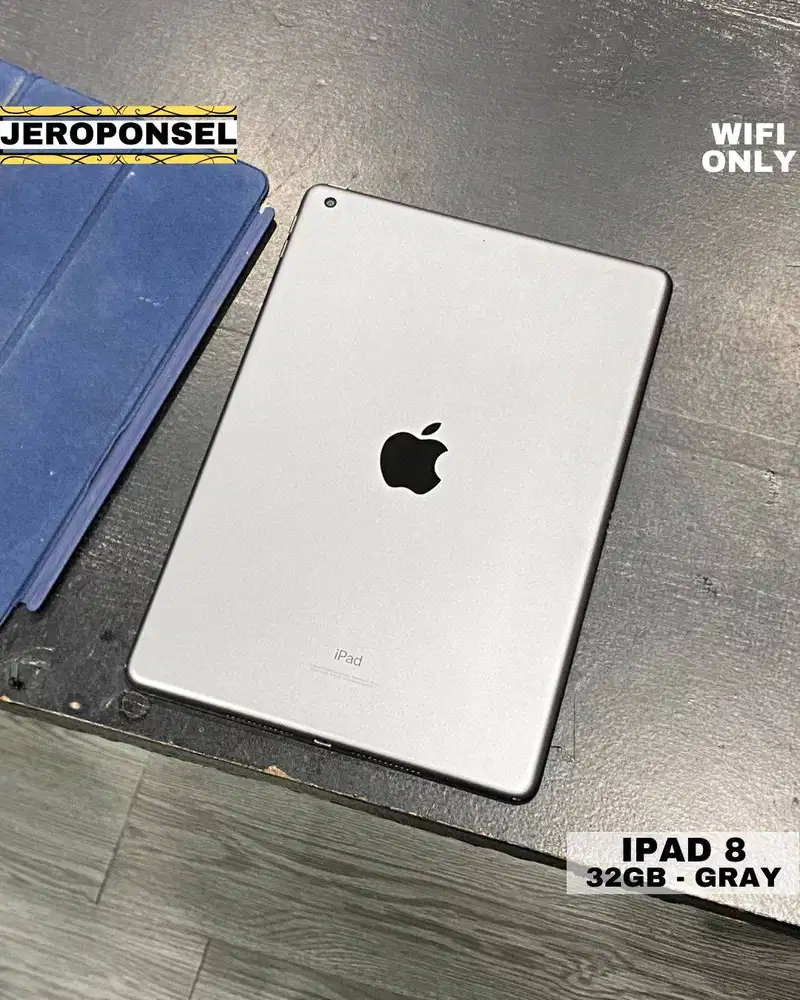 IPAD 8 32GB WIFI SPACE GRAY BH 100% ORIGINAL GARANSI