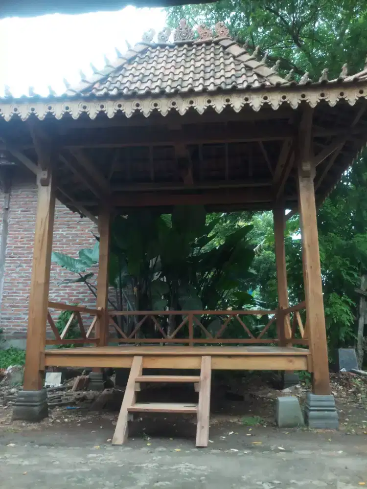 Gasebo kayu jati