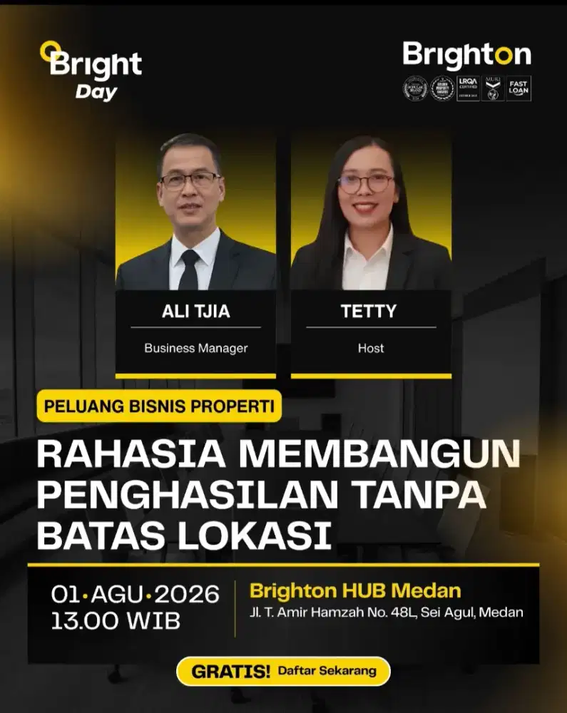 Berani Mulai Bisnis ( Agen Property)