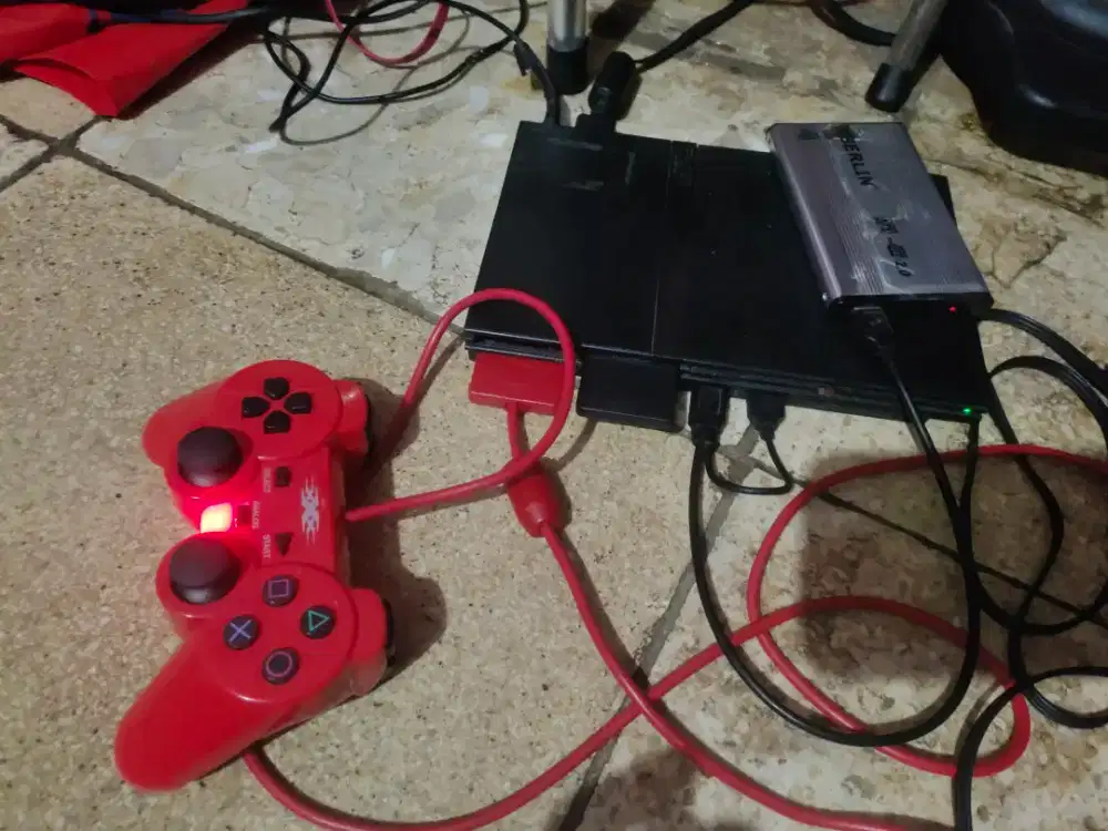 Ps2 slim hardisk 160gb fullgame