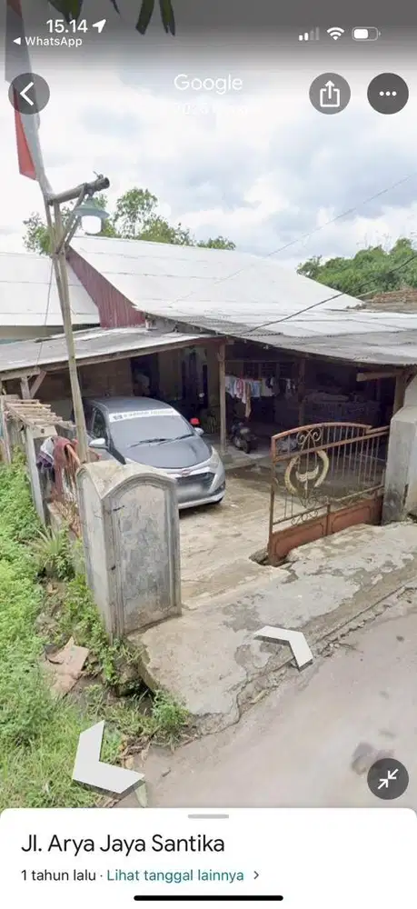 Jual cepat tanah dan bangunan runah (pabrik)