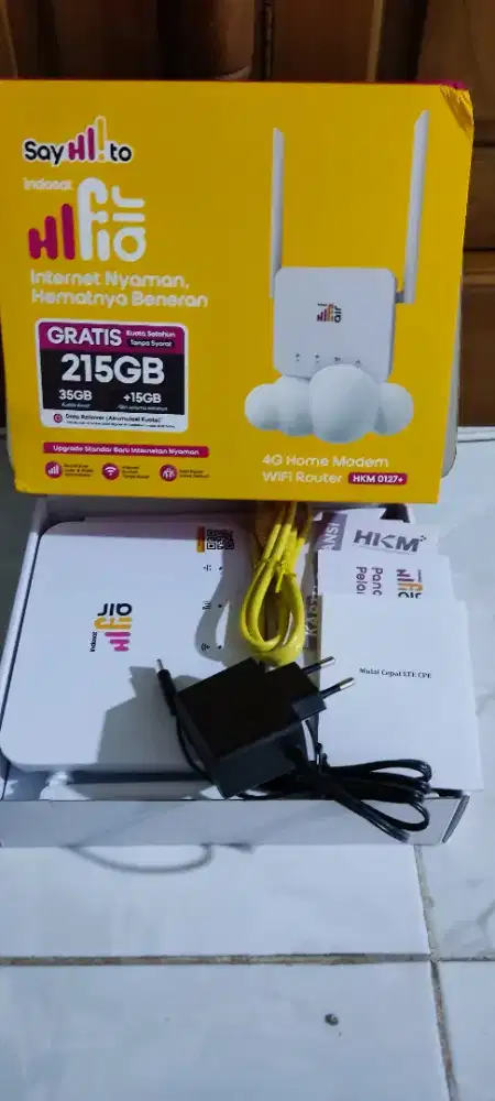 Wifi Kartu HKM 0127+ Hifi Air Indosat