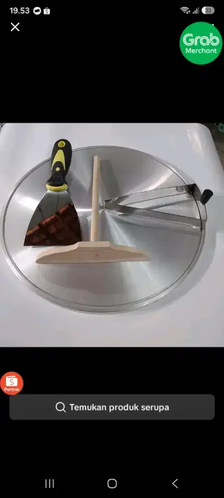 Cetakan crepes bahan tebal anti lengket