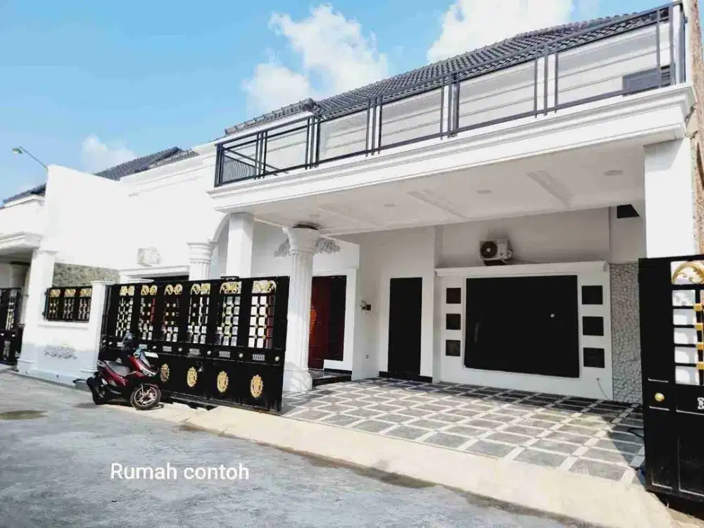 Rumah Baru Mewah American Klasik Dalam Cluster Siap Huni
