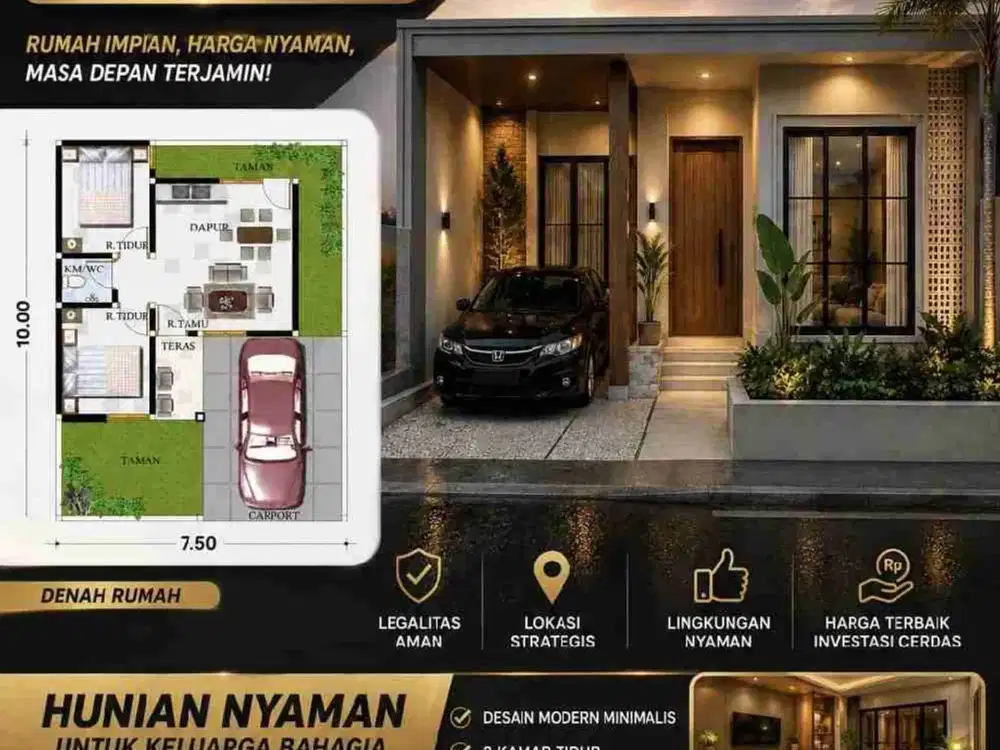 Rumah Murah Wage Sidoarjo