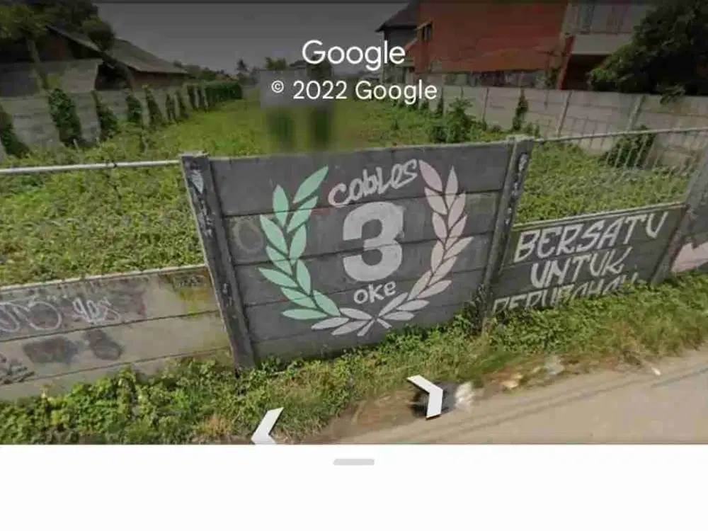 DIJUAL CEPAT TANAH DI PINGGIR JL RAYA BOJONG RENGED TELUK NAGA TANGERANG