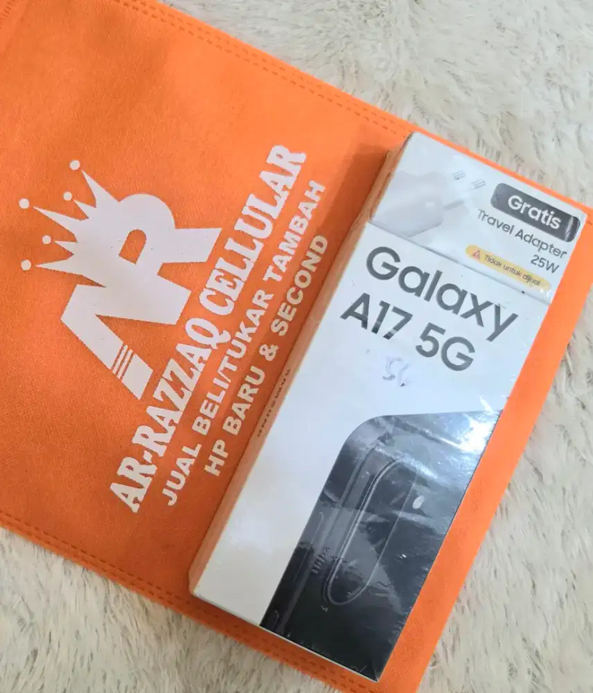 NEW Samsung A17 5G 8/256 FREE CAS ORI 25 W