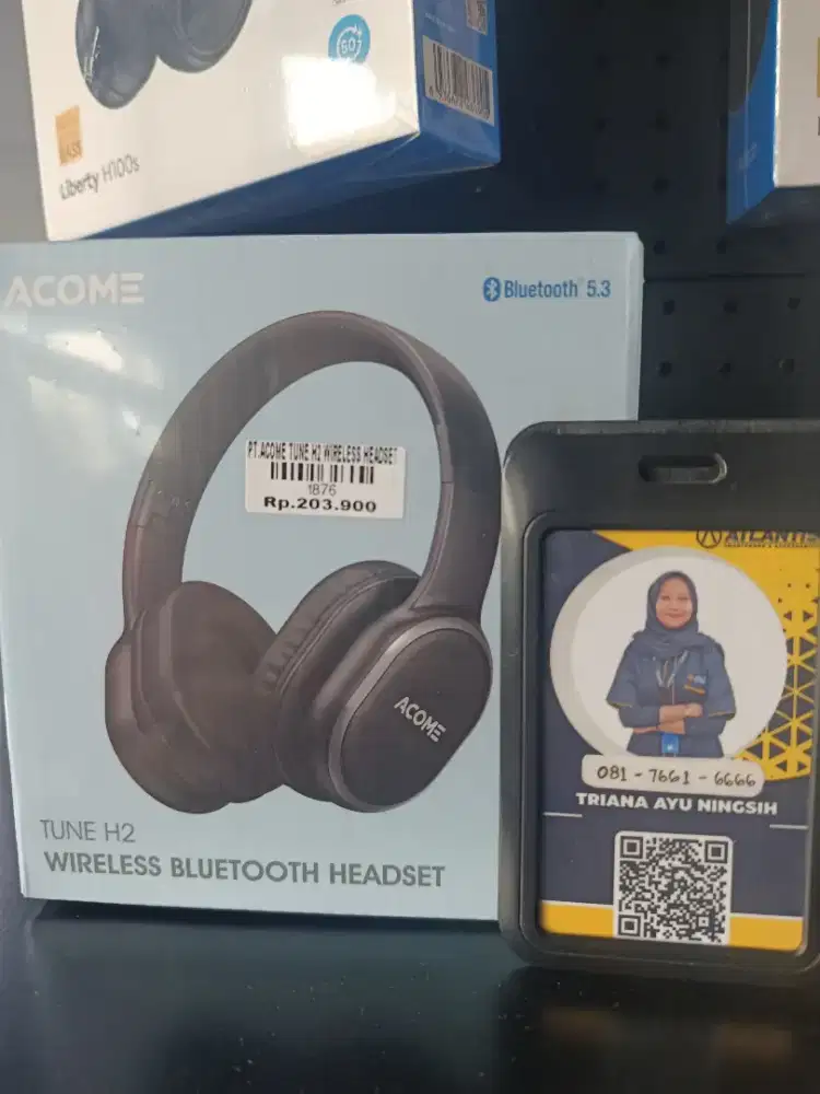 PT ACOME TUNE H2 WIRELESS HEADSET | ATLANTIS DAHSYAT