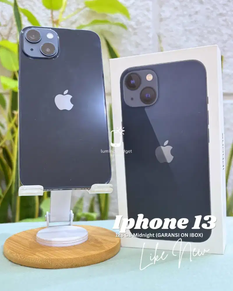 Iphone 13 128 GB Midnight (GARANSI ON IBOX)