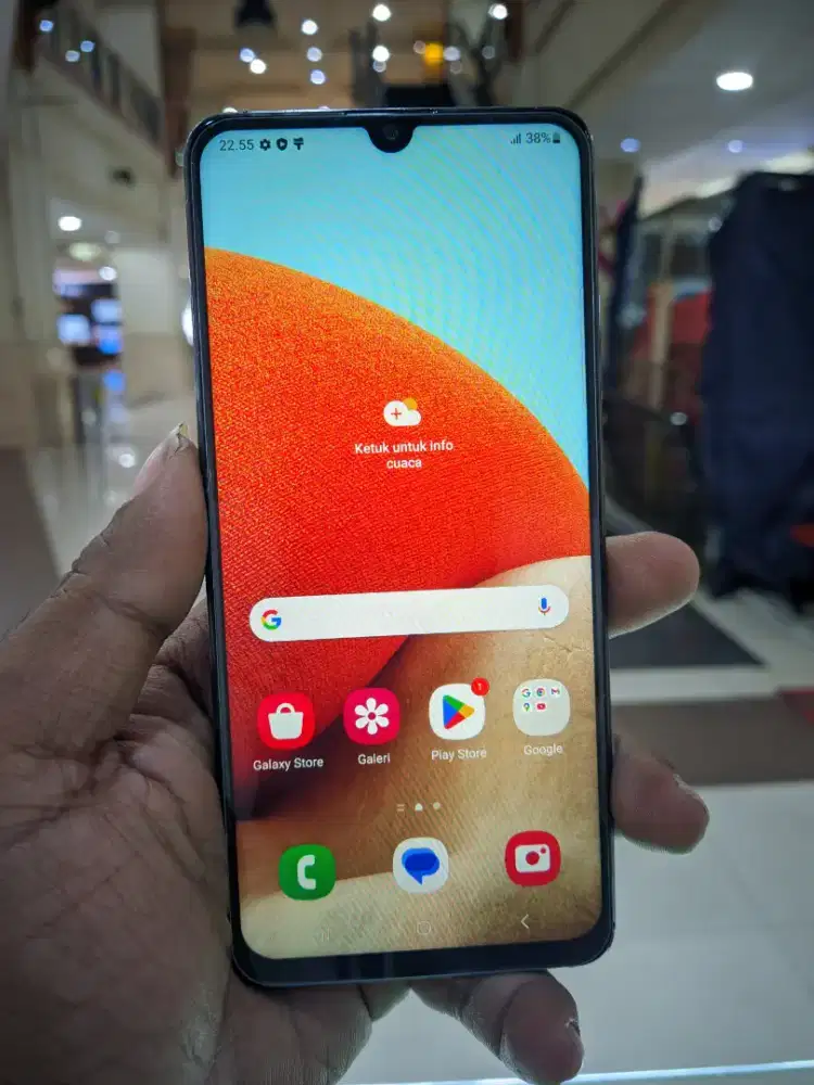 second samsung a32 4g nfc 8gb 128gb oled normal semua