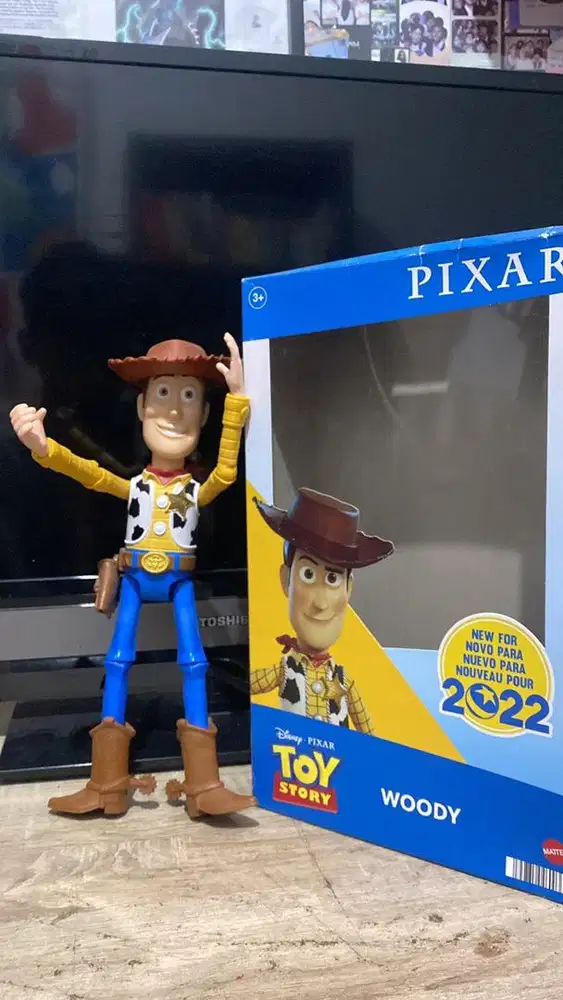 Woody Toy Story Figure Mattel 2022