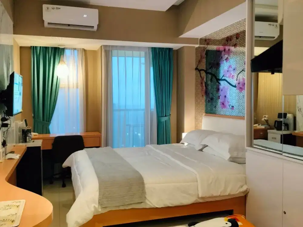 Apartemen Benson Connecting Pakuwon Mall tipe studio Fully Furnished lantai 52