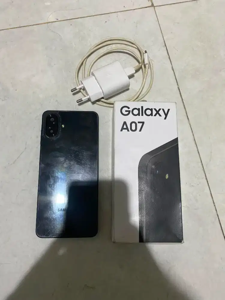 SAMSUNG A07 4/128 JUAL CEPET
