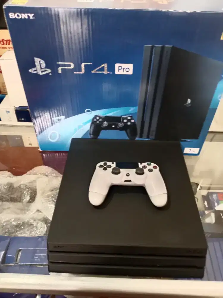 PS4 Pro 4K 1TB Seri 72 Murah Fullgame Fat 12 Slim 9 500GB Second