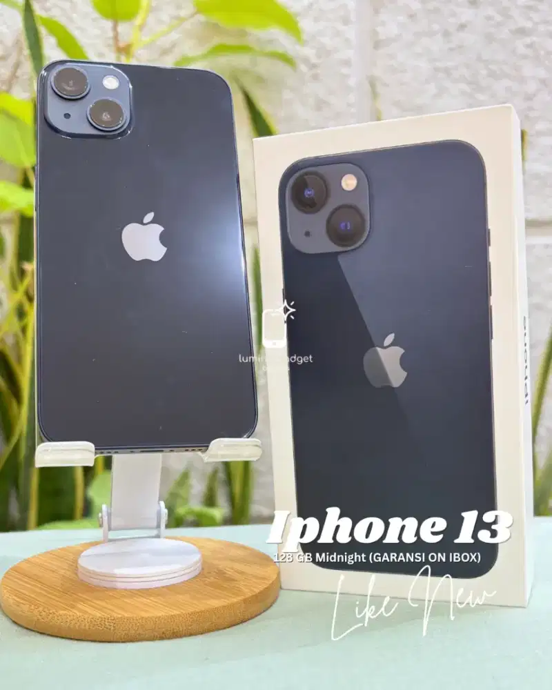 Iphone 13 128 GB Midnight (GARANSI ON IBOX)
