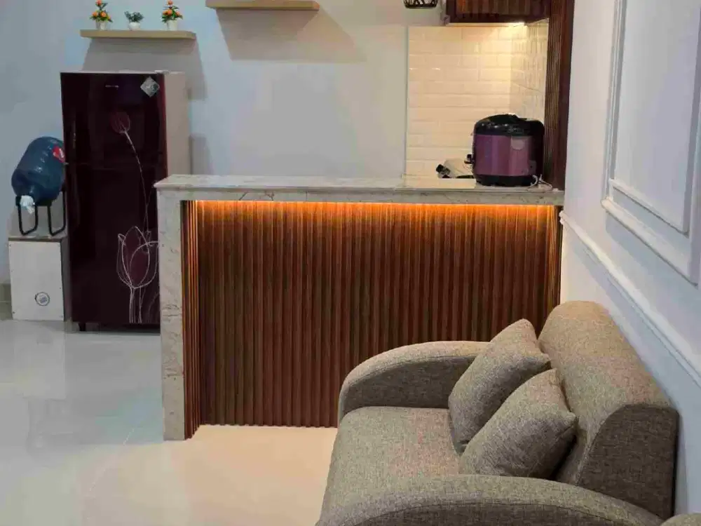 Dikontrakan rumah Full Perabotan Tipe 65 Deluxe Studio di Pekanbaru