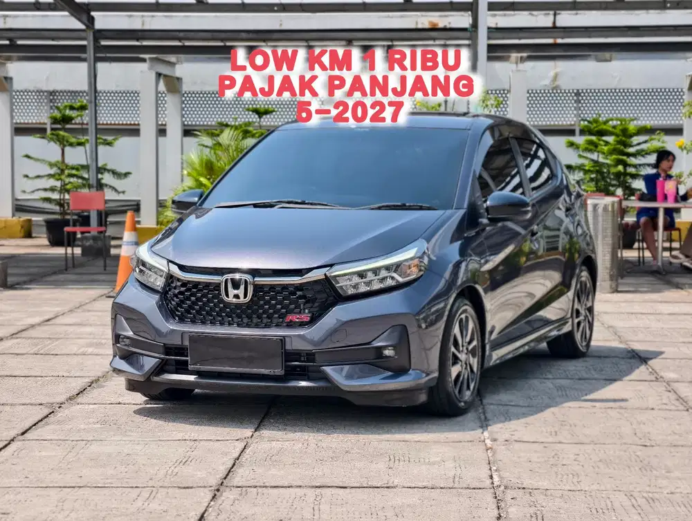 [1RB] LIKE NEW HONDA BRIO 1.2 RS CVT 2025 ABU ABU GENAP 2026