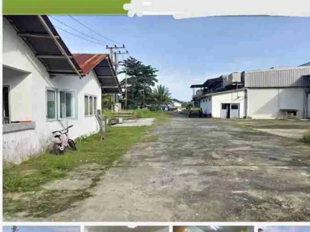 tanah dan bangunan Exs pabrik pengolahan hasil laut