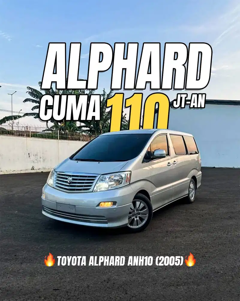 [JUAL CEPAT] 2005 Toyota Alphard ANH10