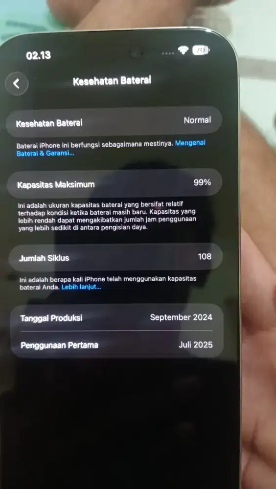 iPhone 16promax 256 ibox