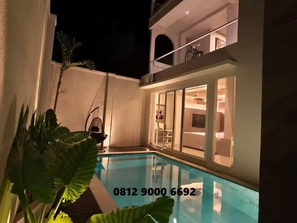 Dijual Rumah Villa Furnished 3 Lantai di Bali Arum Jimbaran