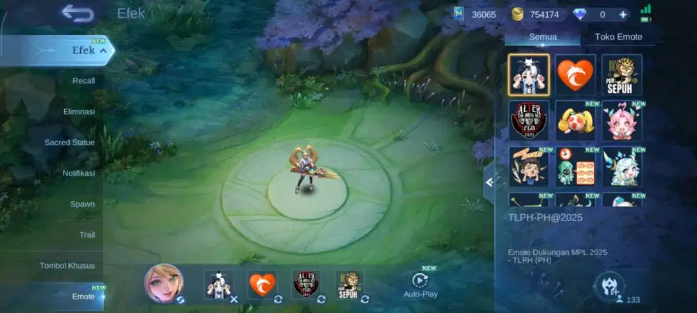 Jual akun mobile legend