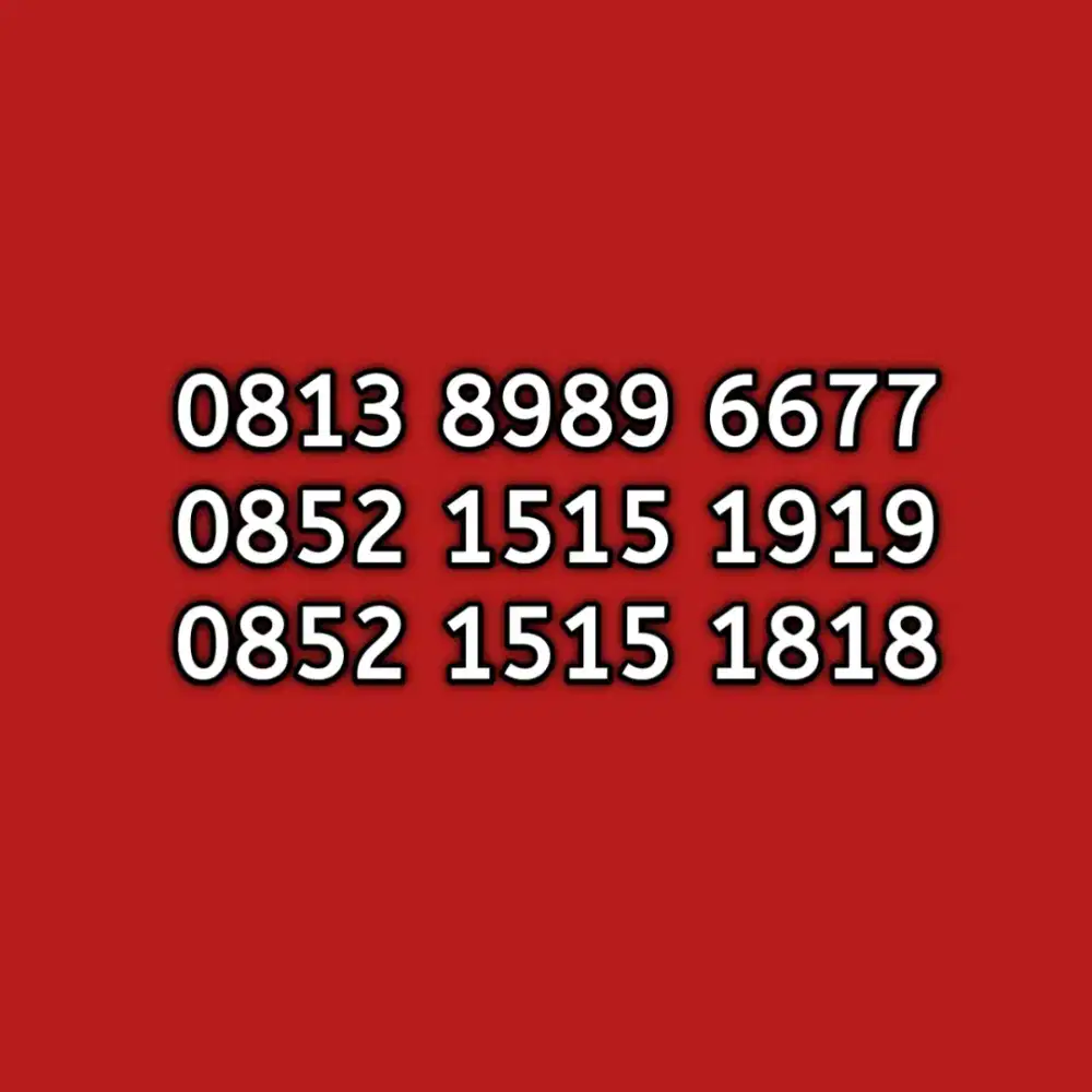 nomor cantik simpati telkomsel as