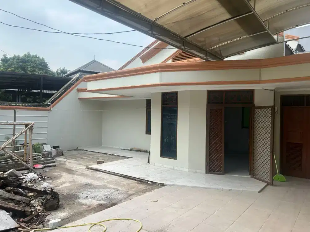 Jual Rumah Baru 1 Lantai Bagus dan Tanah Luas di Pulo Gebang Permai