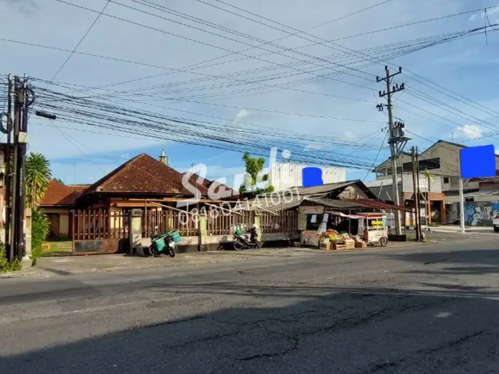 Tanah Strategis Cocok Untuk Gedung Kantor Hotel di Tepi Jalan Kaliurang dekat Mirota Pasaraya