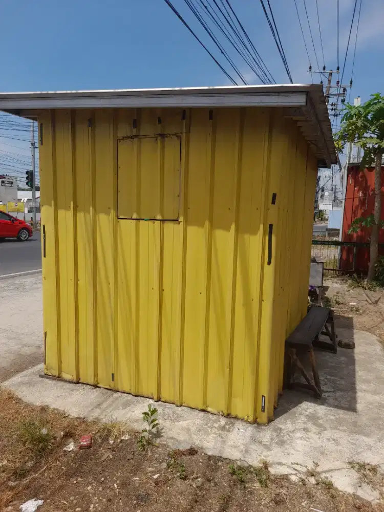 dijual rombong ukuran 2.5x 2 meter