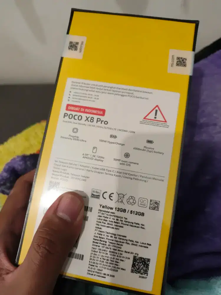 Poco x8 Pro Yellow 12/512