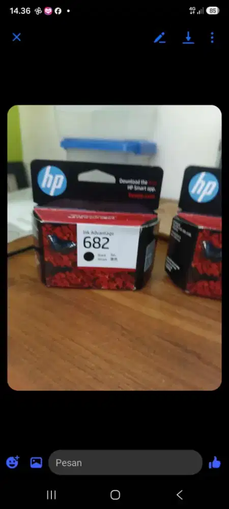Tinta printer hp