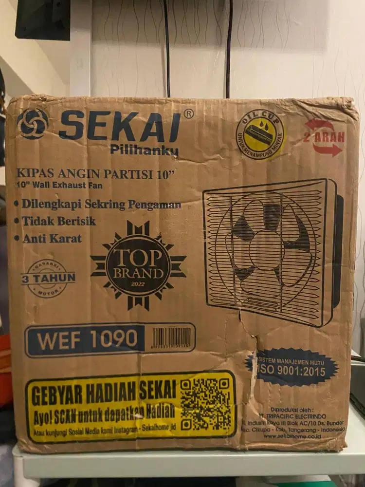 SEKAI Exhaust Fan Dinding - 12 Inch - WEF1090