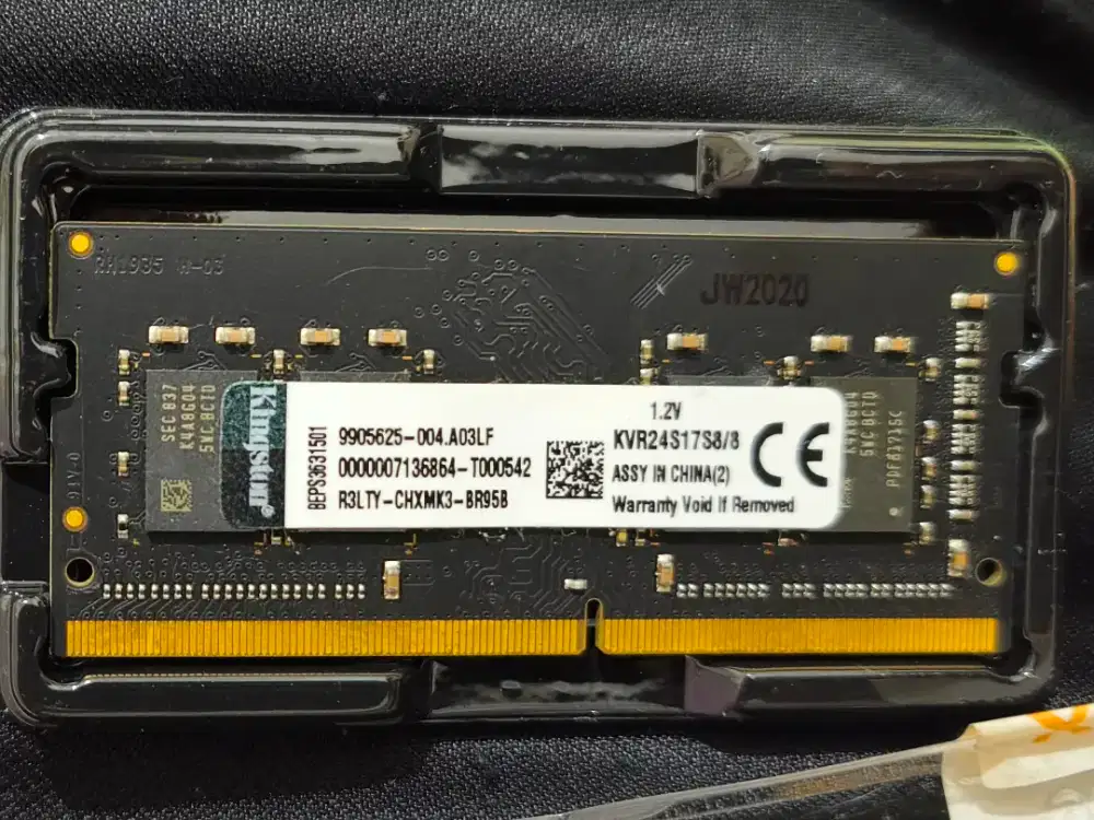 MEMORY KINGSTON 8GB DDR4 2400mhz