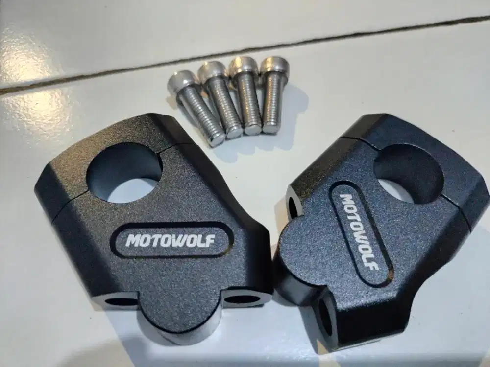 Like New! Raiser peninggi Stang Motowolf Buat Motor